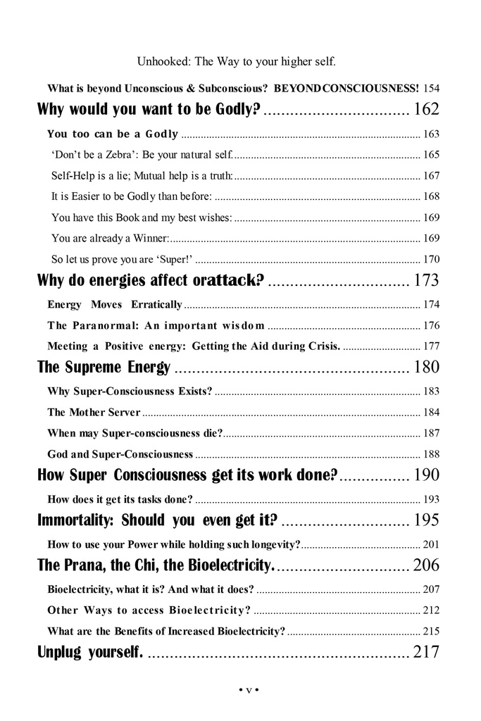 Unhooked: The way to your higher self (E-Book)