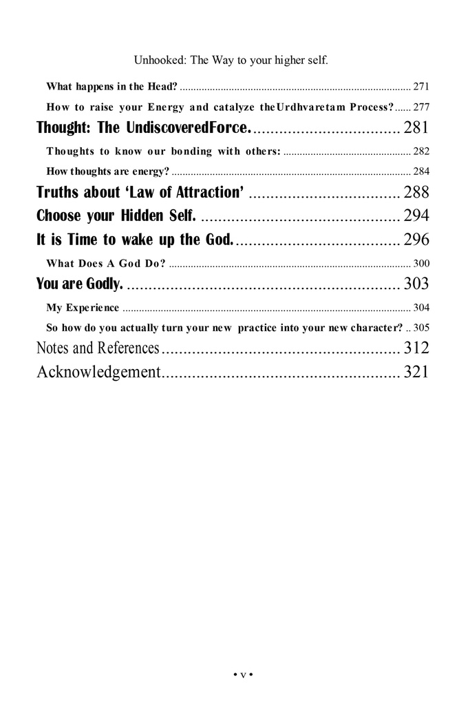 Unhooked: The way to your higher self (E-Book)