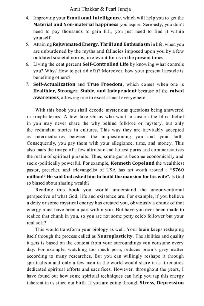 Unhooked: The way to your higher self (E-Book)