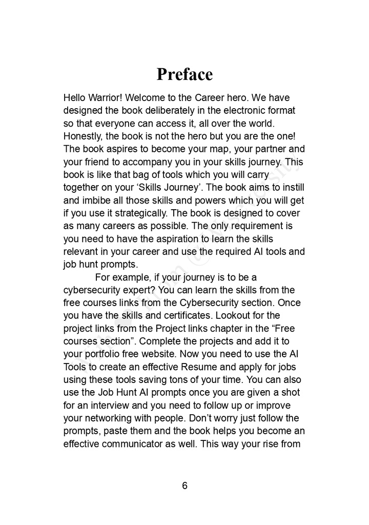 Career Hero: Free Courses, AI Tools, Job-hunt Tools & AI Prompts.